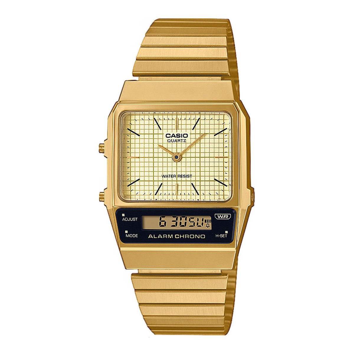 Casio Vintage AQ-800EG-9AEF Herenhorloge 32 mm - Goudkleurig