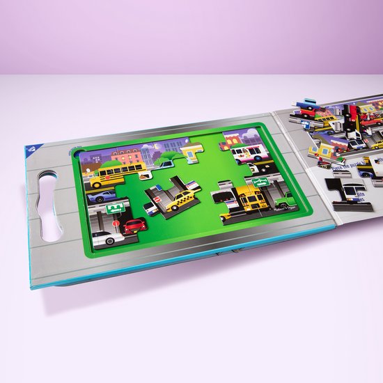 Melissa & Doug magnetische meeneempuzzels - voertuigen