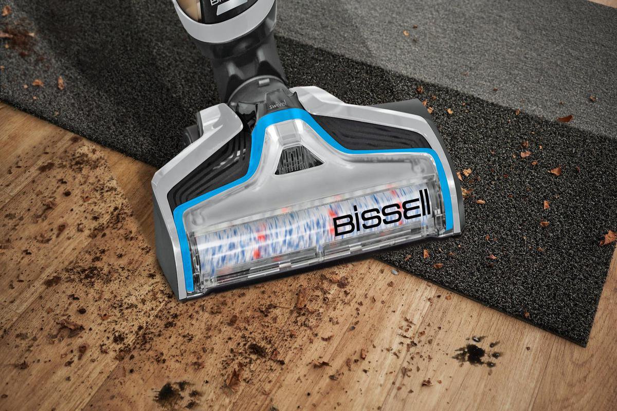 BISSELL CrossWave Pet Pro Steelstofzuiger met Dweilfunctie - Vloerreiniger met Snoer - 3 in 1 Stofzuiger, Dweil & Drogen - Reinigingsmachine voor Tapijt & Harde Vloeren - Perfect voor Huishoudens met Huisdieren