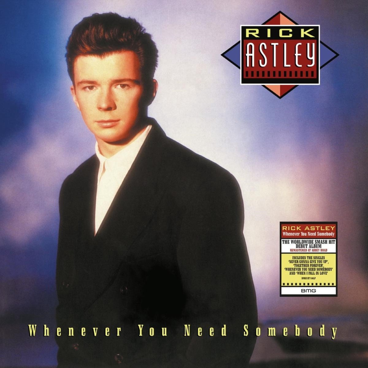 Rick Astley - Whenever You Need Somebody - LP