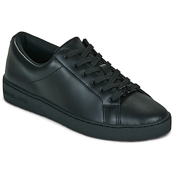 nepurs, sneaker, leder, zwarte, veters