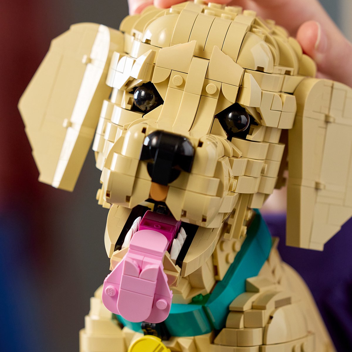 LEGO® Icons Golden Retriever Puppy - Decoratieve Dierenfiguur - Bouwset voor Volwassenen - 11384