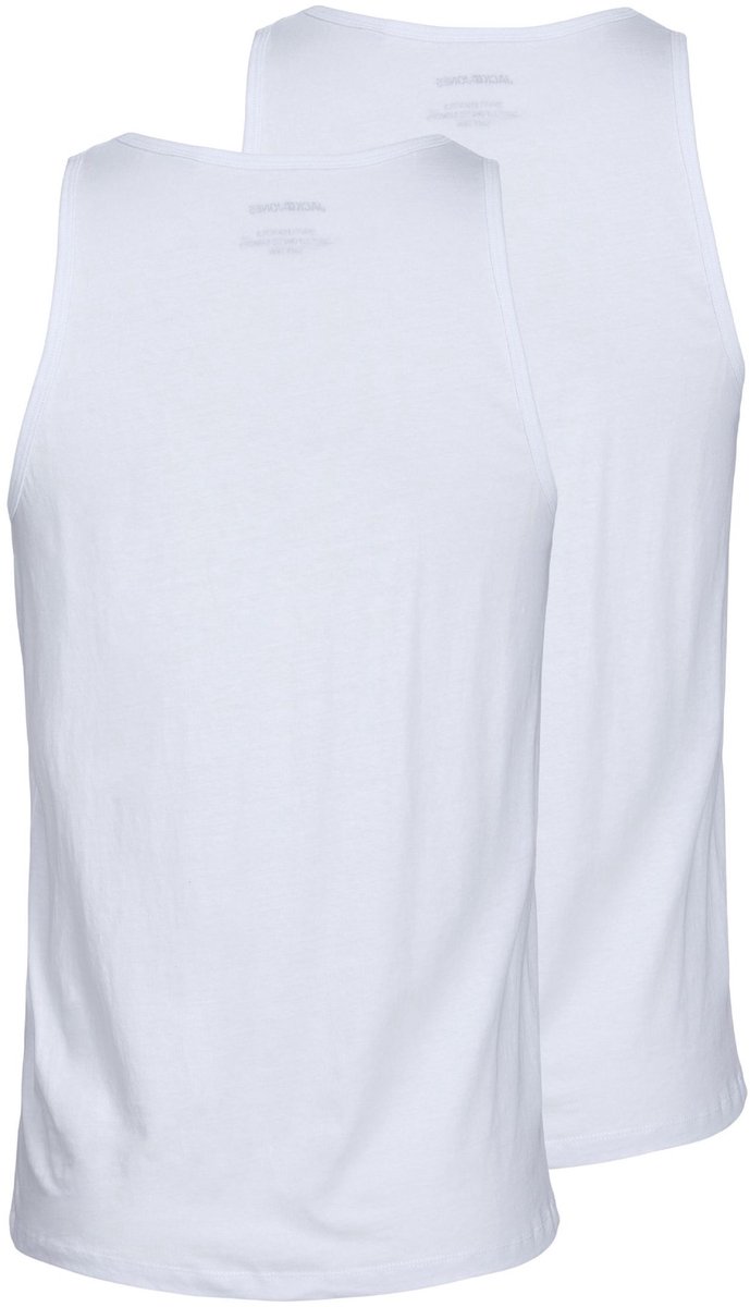 tanktop, wit, mouwloos, katoen, rugview