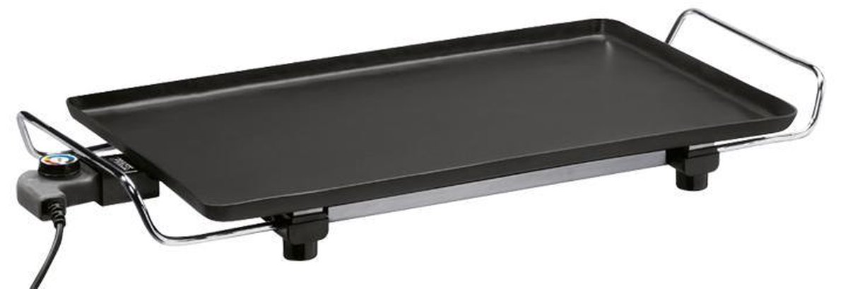 Princess Bakplaat 102325 - Table Chef Classic - Grillplaat - Gourmet - 60x36 cm - 2500W - 2 meter snoer - Regelbare thermostaat - Voor 10 personen - Teppanyaki - voor binnen en buiten