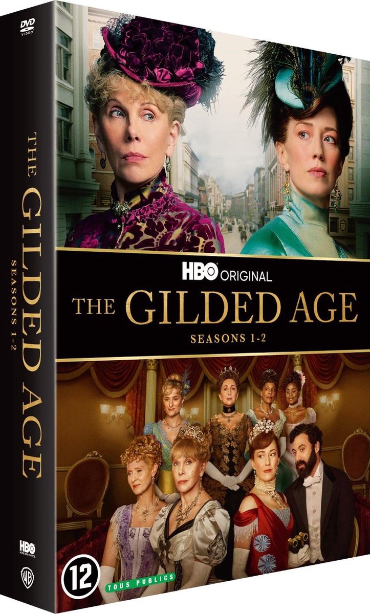 dvd, boxset, the gilded age, hbo, season 1-2