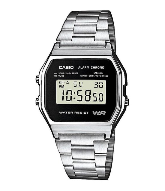 Casio Vintage - A158WEA-1EF - Dames - Horloge - 33.2 mm