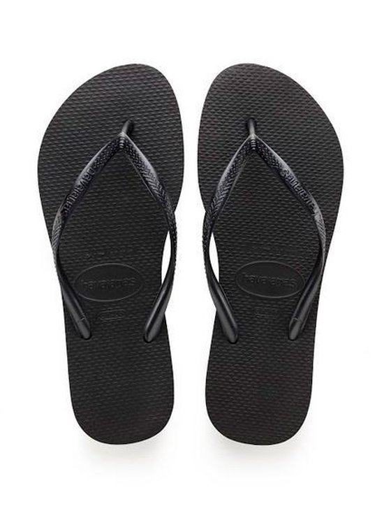 Havaianas Slim Dames Slippers - Maat 41/42 - black