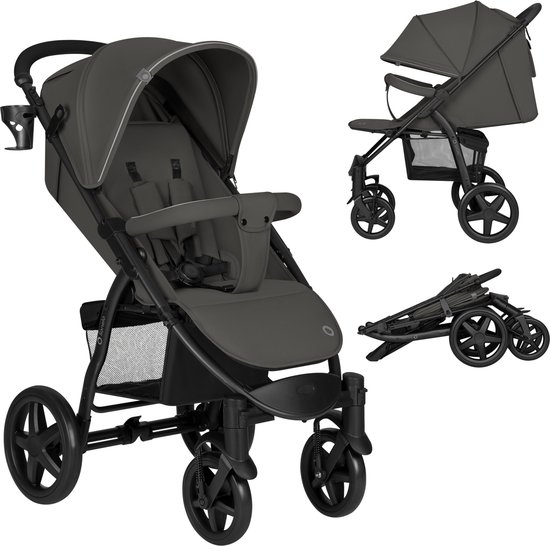 Lionelo Buggy Annet - & - met - & - Verstelbare Rugleuning & - tot 22 - Kinderwagen