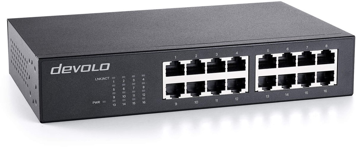 netwerk switch, 24 poort, PoE niet, 8+8 ports?, rackmounted?