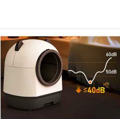 Zelfreinigende automatische kattenbak, grote capaciteit 95L, anti-lek, drievoudige geurneutralisatie, Applet-besturing, slimme toilet voor meerdere katten