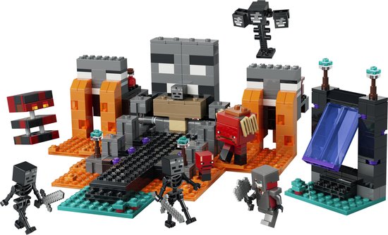 LEGO Minecraft De Wither-Strijd Videogame Speelgoed voor Kinderen - 21590