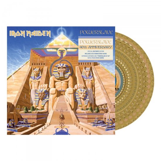 Iron Maiden - Powerslave (40th Anniversary Zoetrope Edition) LP