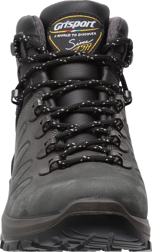 hiking boot, ankle boot, black boot, lace-up, sturdy outsole