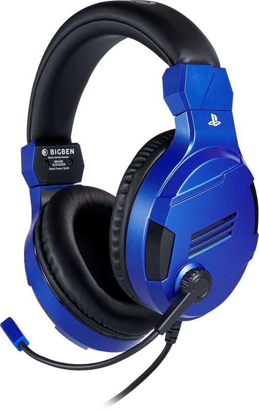 Official Licensed Playstation Stereo Gaming Headset V3 - PS4 & PS5 - Blauw