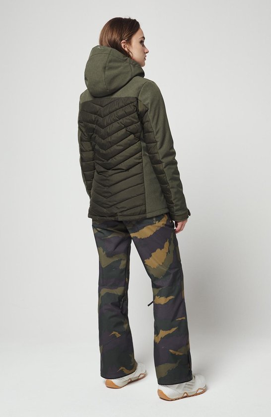 O'Neill Baffle Igneous Jacket Dames Ski jas - Maat XS - Forest Night