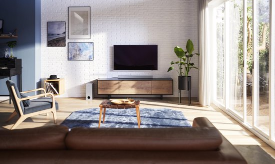 Philips HTL3325 - Soundbar met subwoofer - Zilver