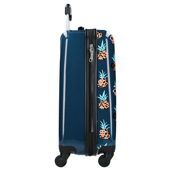 Milky Kiss koffer En Route 38 liter polyester blauw