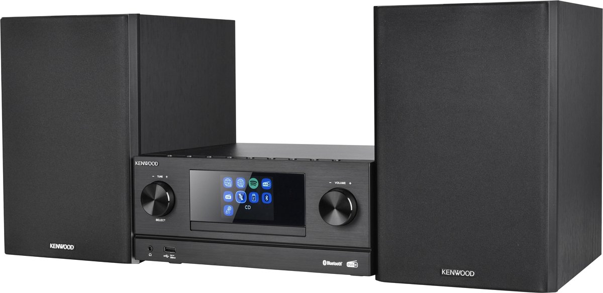 Kenwood M-9000S - Smart Wifi Micro Systeem - Zwart
