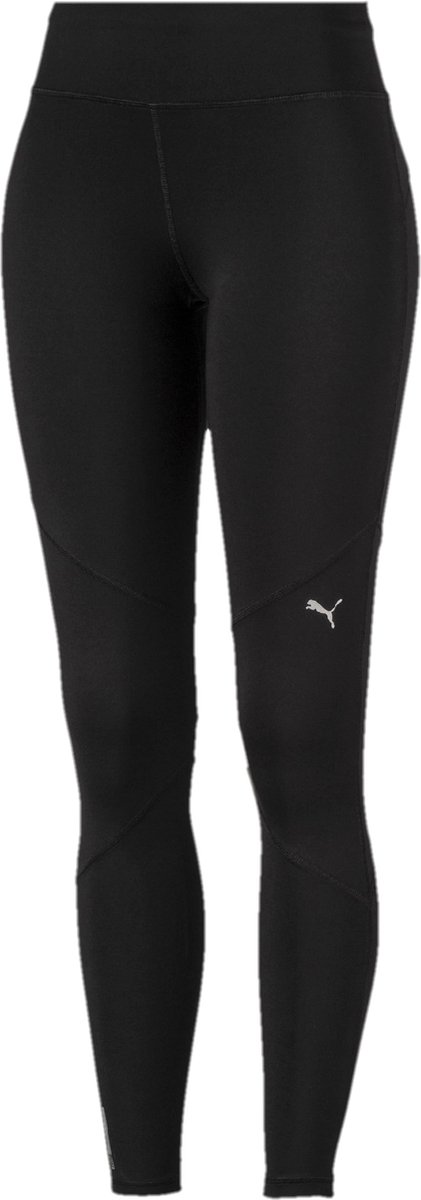 leggings, zwart, athletisch, stretch, logo