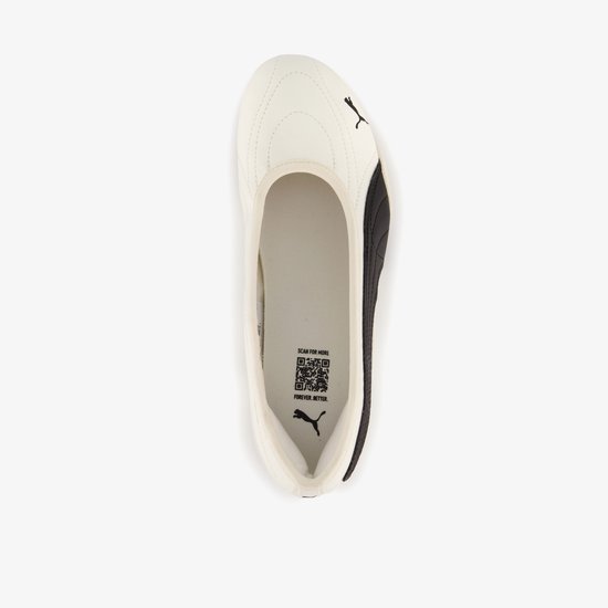 pantoffel, slip-on, witte schoen, dierenvrij, puma logo