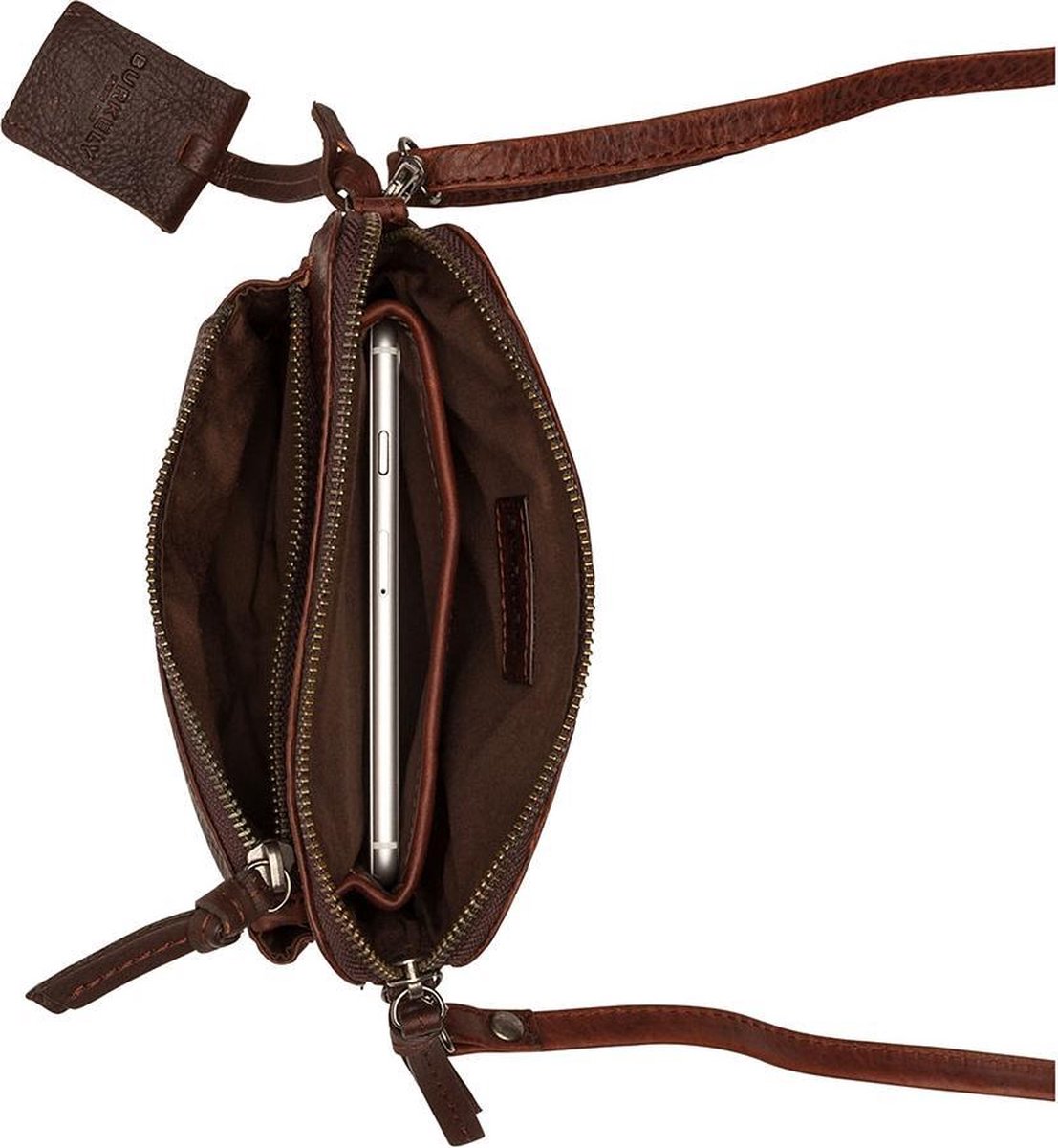 BURKELY Antique Avery Mini Bag Crossbodytas - Bruin