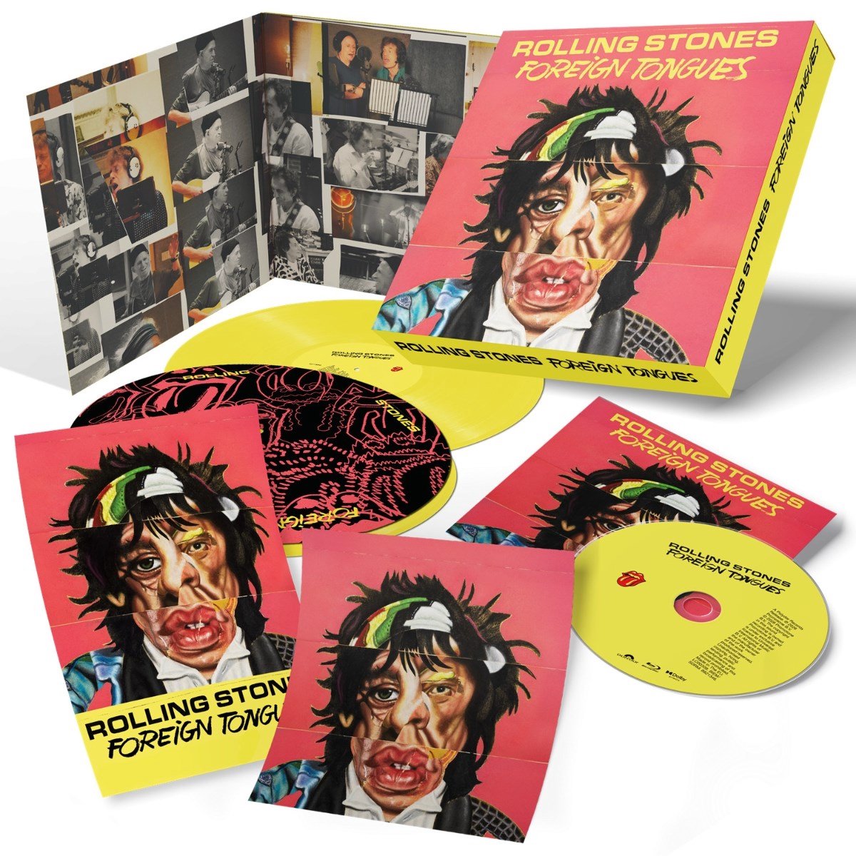 The Rolling Stones - Foreign Tongues (2 LP | Blu-ray) (Coloured Vinyl) (Limited Edition)