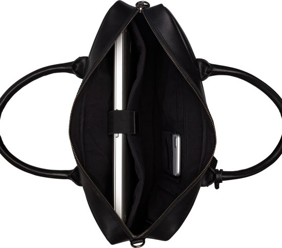 BURKELY Unisex Bart Laptoptas - 15,6 inch - Zwart