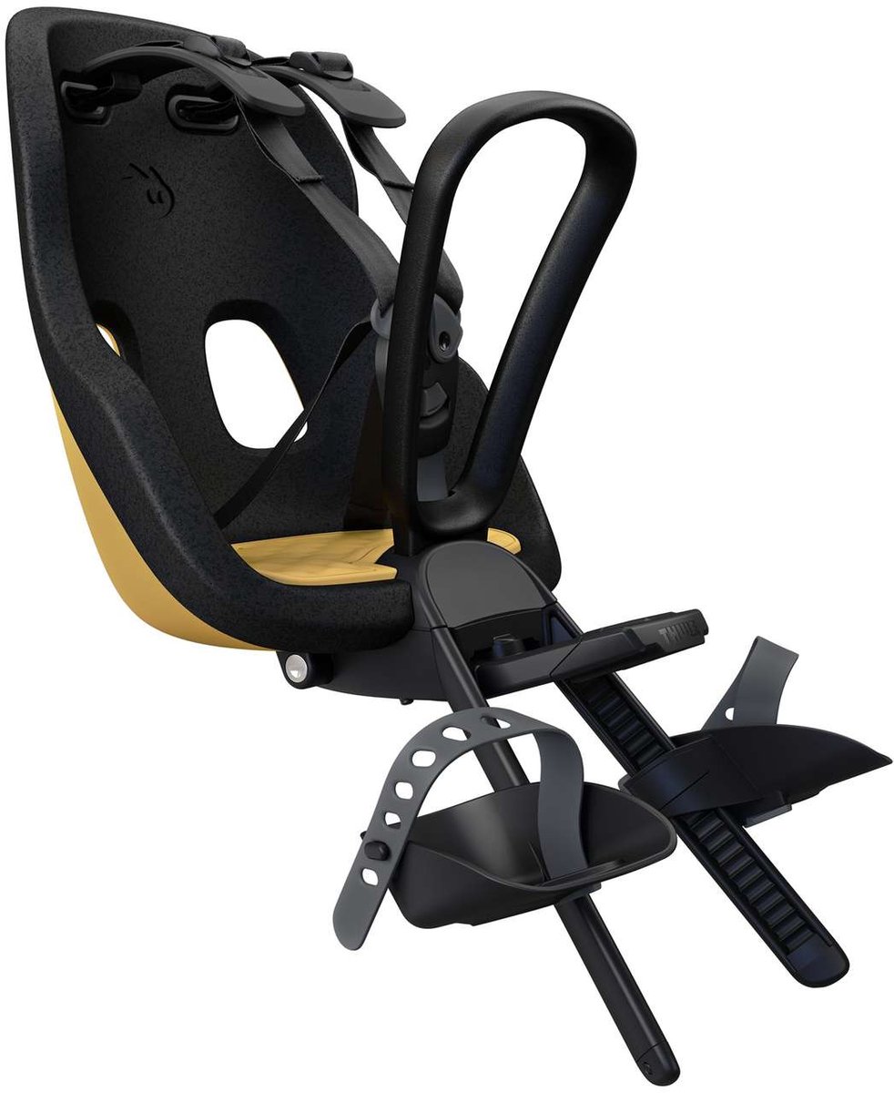 Thule Yepp Nexxt 2 mini - fietsstoeltje - voorzitje - Burnished Yellow