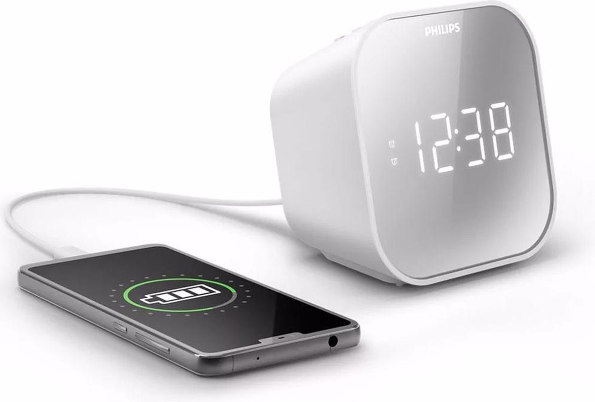 Philips TAR4406 - Klokradio - Wit