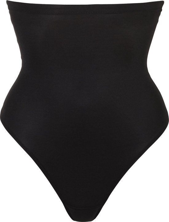 MAGIC Bodyfashion - S - Hi Waist Thong - Zwart