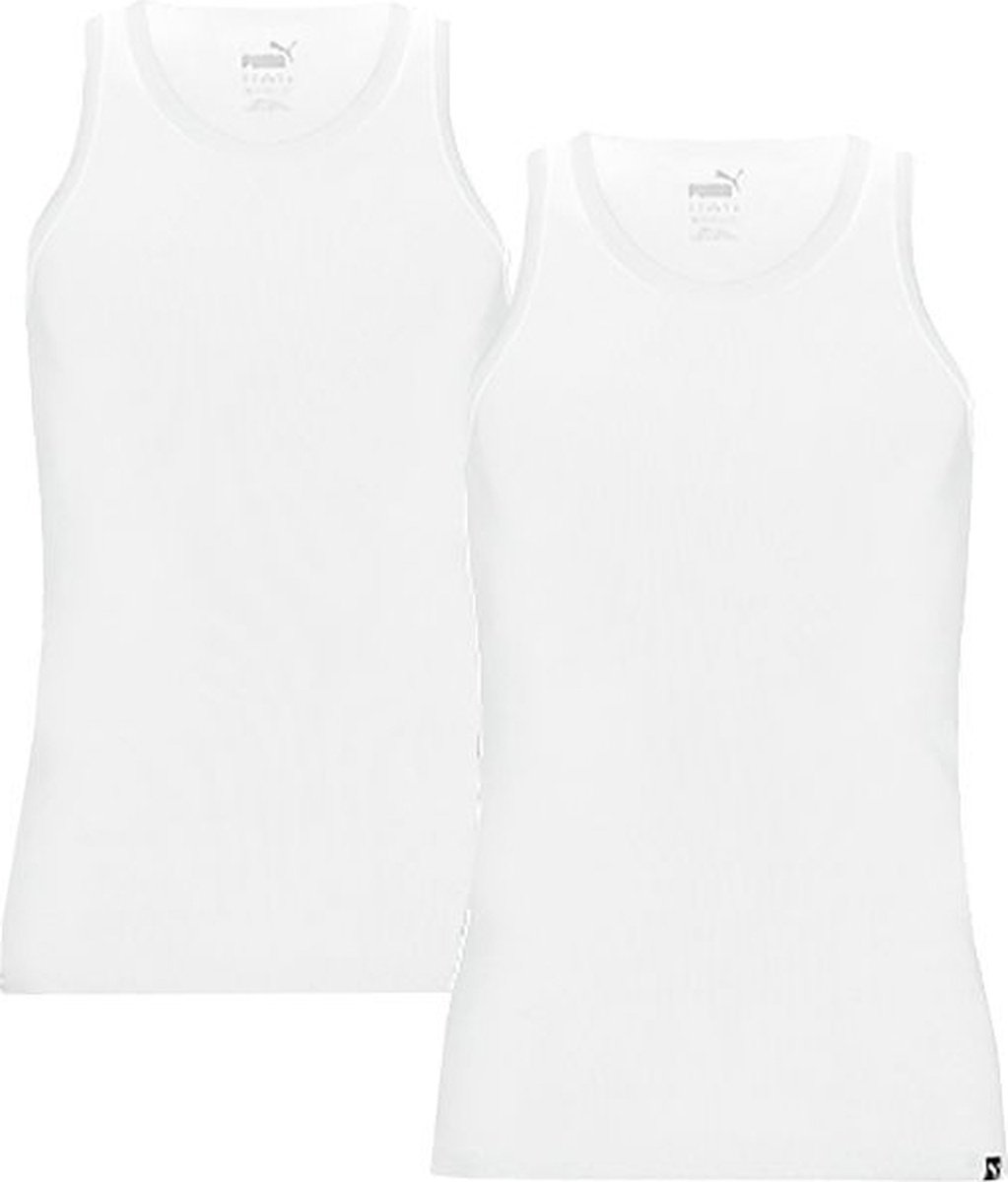tanktop, wit, ribbel, mouwloos, duo set