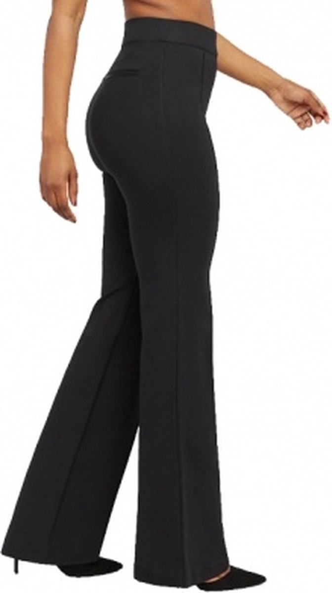 Spanx - Maat XL - The Perfect Black Pant - Hi-Rise Flare Zwart