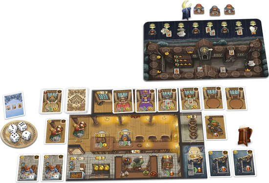 De Taveernen van de Oude Stad Bordspel