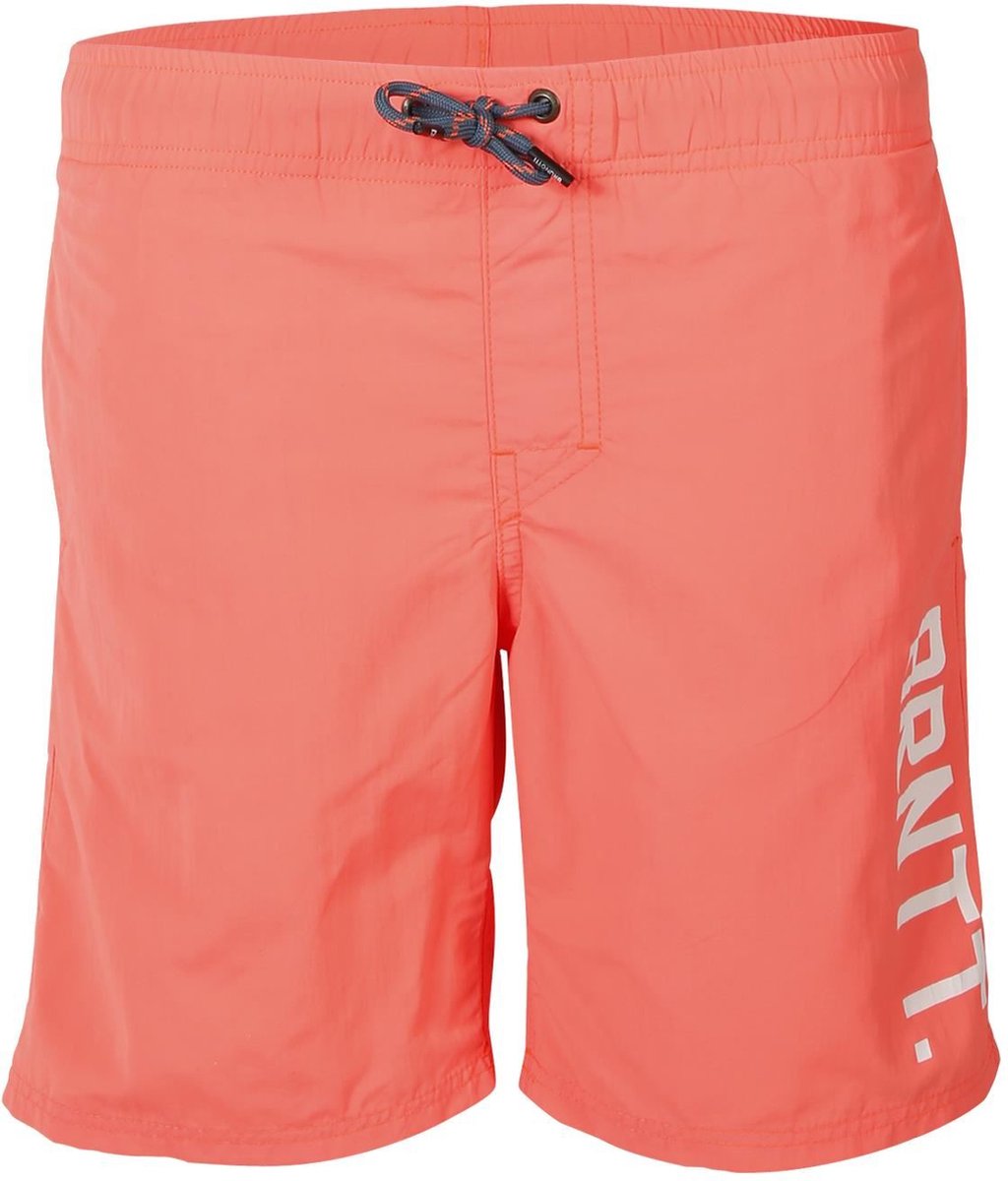 zwembroek, zwembadshorts, nachtoranje, drawstring, quick-dry