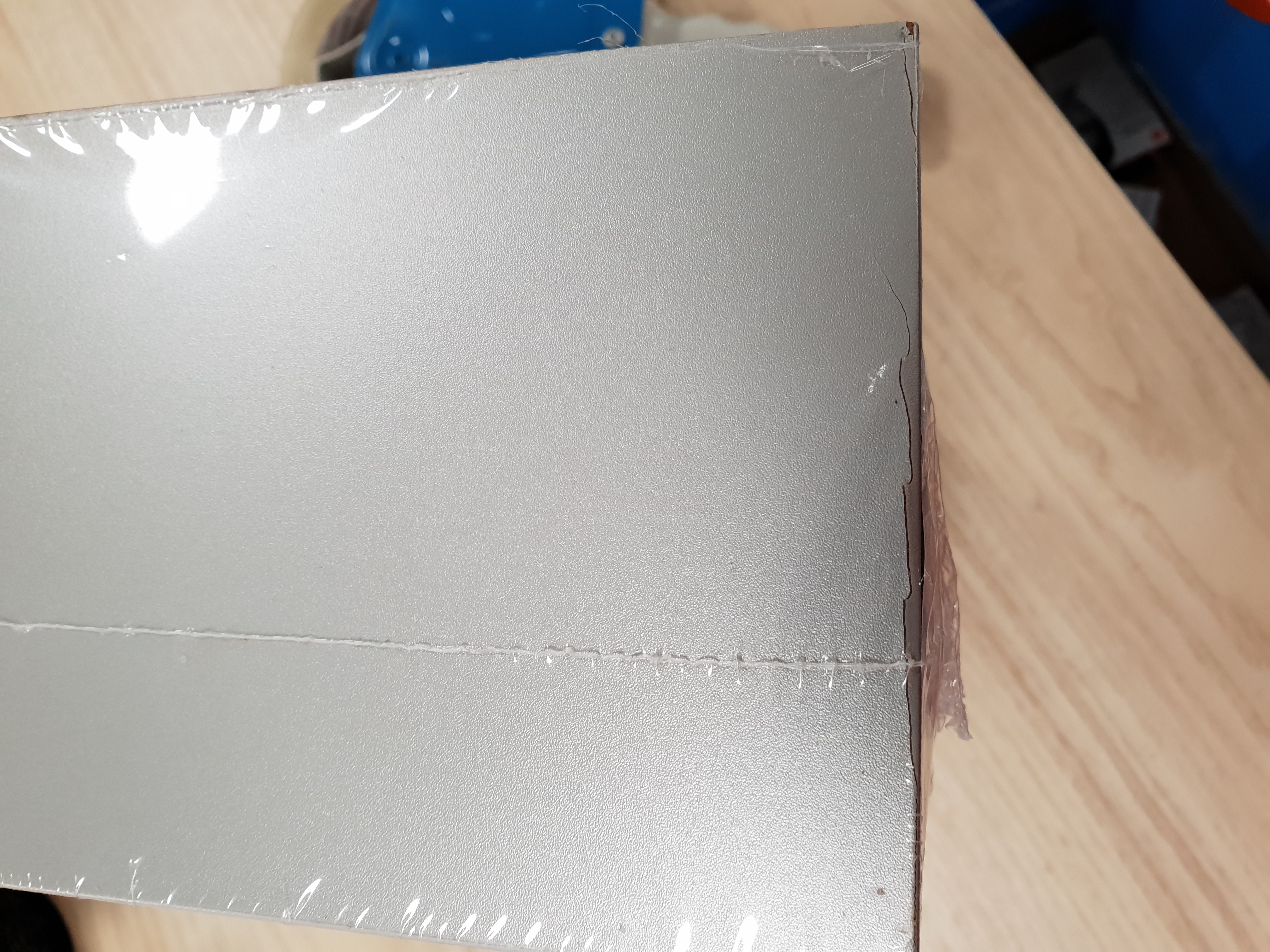 Koopjeshoek - Duraline Kubussen - Wandelement - Grijs - Spaanplaat - Set van 3