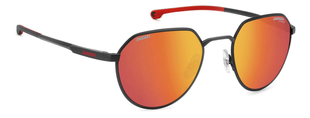 zonnebril, pilotenkraag, icm, oranje spiegel, draagbaar