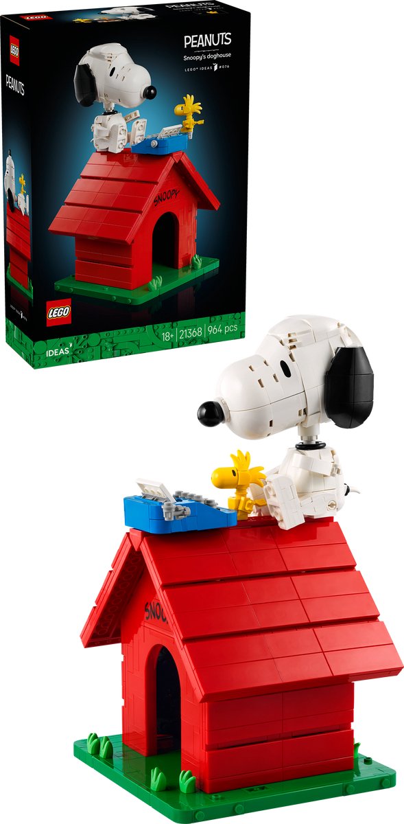 LEGO Ideas - Peanuts: Snoopy's Doghouse - 21368
