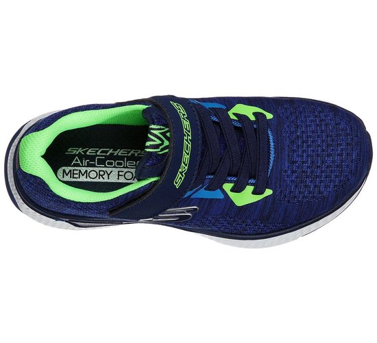 Skechers - Solar Fuse Speed Blitz - Maat 29 - Jongens - Sneakers - Blauw