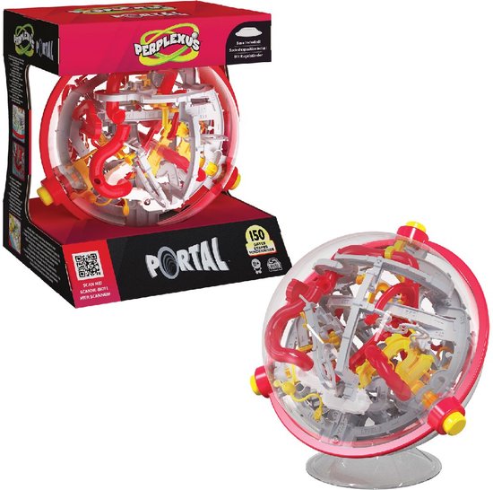 Perplexus - Portal 3D-puzzel - Baldoolhof - Fidget-speeltjes -Reisspellen - Puzzels - 150 obstakels