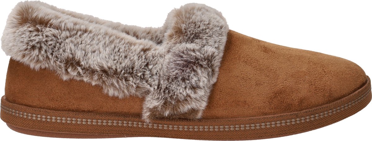 slipper, mocassin, suede, faux fur, warm lining