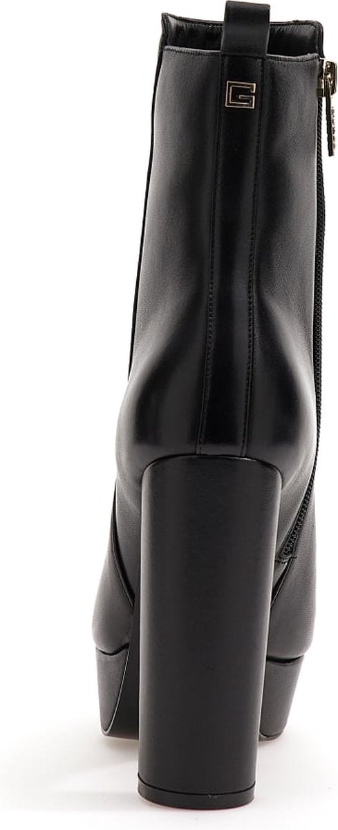 Guess - Maat 39 - Dennis Dames Enkellaarzen Hak - Zwart