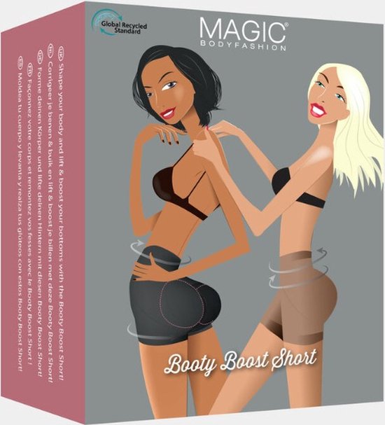 MAGIC Bodyfashion - Maat L - Booty Booster Dames Onderbroek - Latte
