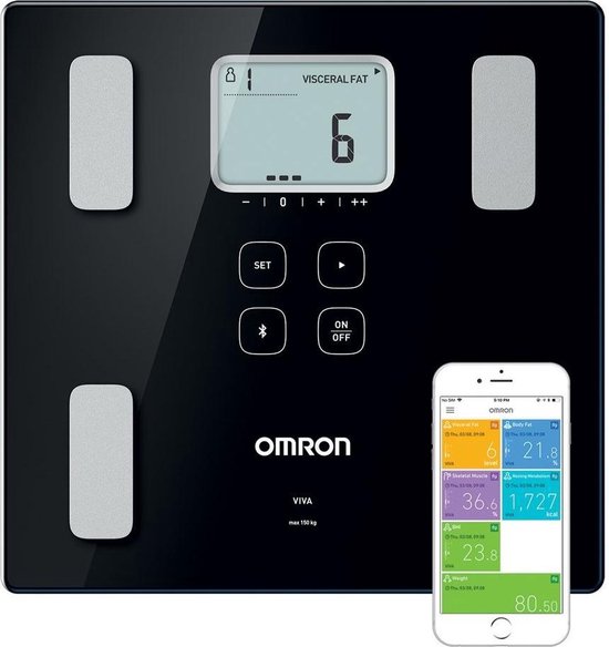 Omron VIVA - Personenweegschaal - Smart