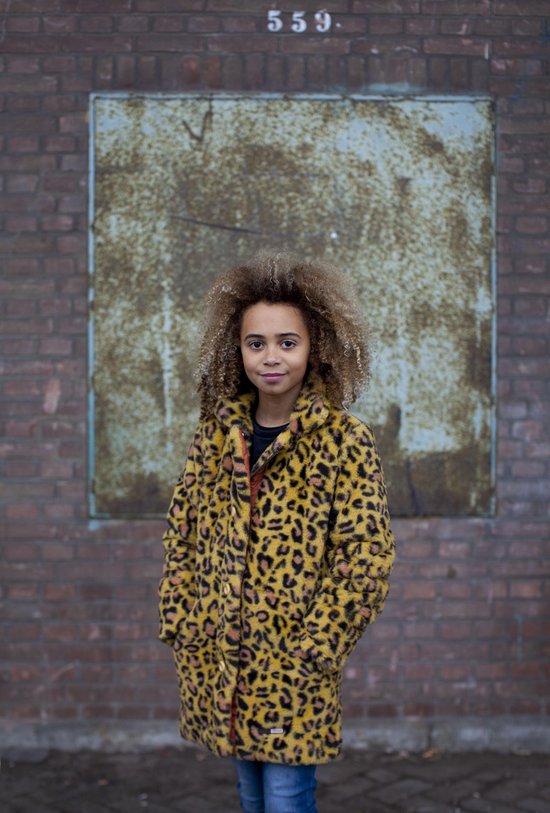 Moodstreet Meisjes maat 116  Winterjas - gold