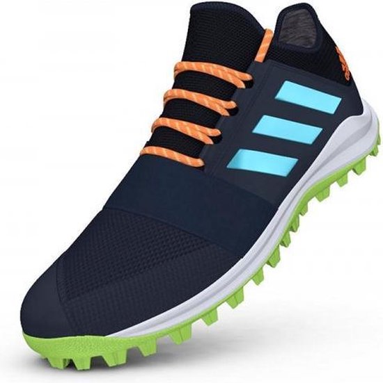 adidas Divox -maat 39 1/3-  Sportschoenen - Korfbal - TF (Turf) - Blue-Green