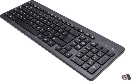 HP 220 Draadloos Toetsenbord QWERTY Zwart