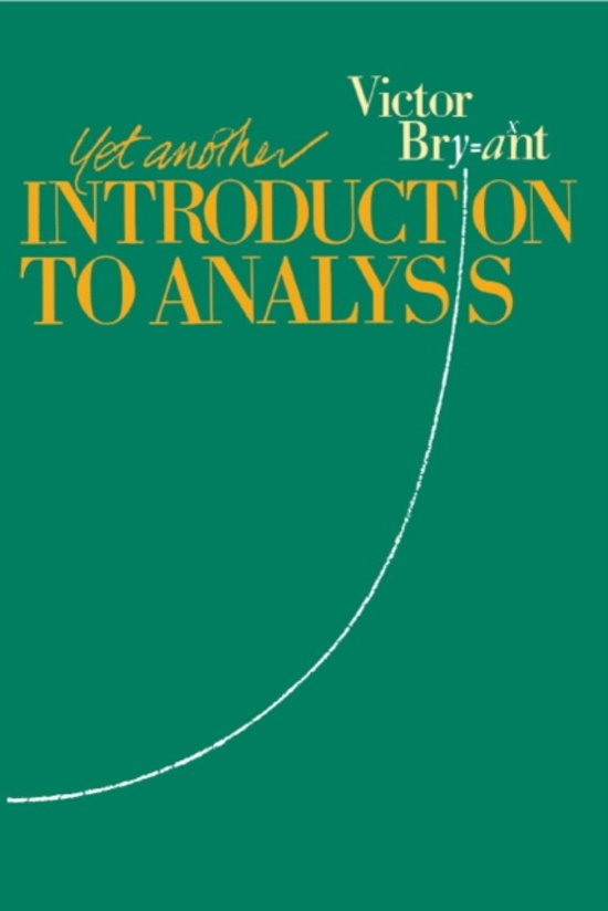 Yet Another Introduction to Analysis.