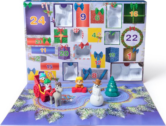PAW Patrol - Adventskalender 2024 met 24 verrassingen