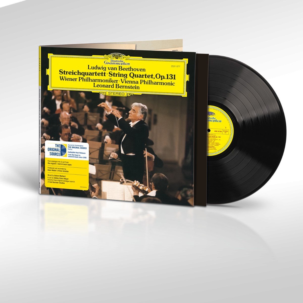 Leonard Bernstein Wiener Philharmoniker - Beethoven: String Quartet No. 14 In C-Sharp Minor, (LP)