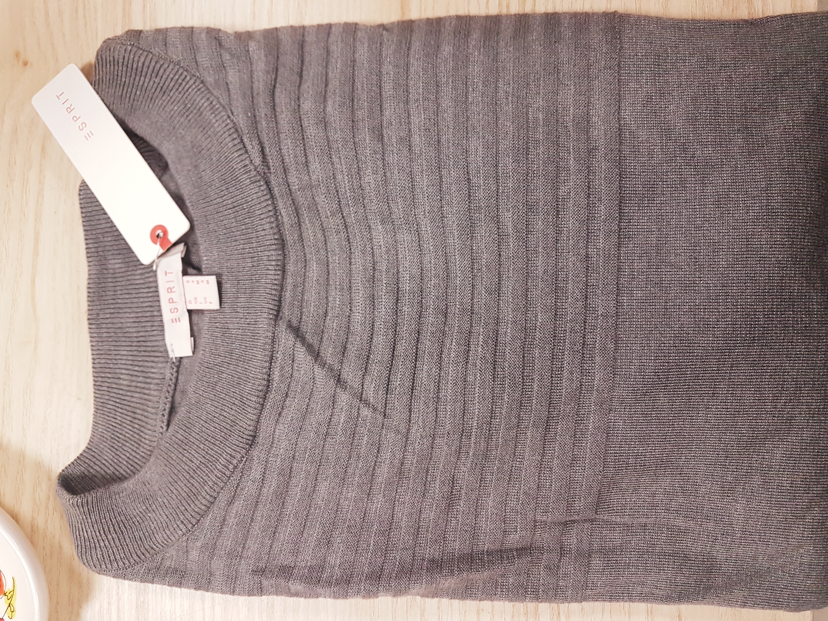 Positiekleding - Esprit trui - Metal Grey - mt S